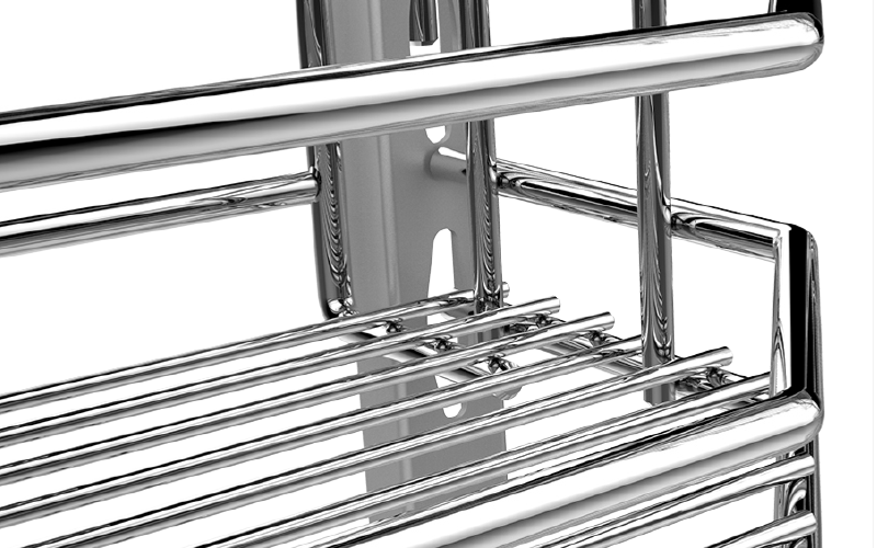 About the maintenance and cleaning of the shower corner rack